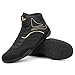 omcam Men's Fashion Wrestling Sneakers Breathable Mesh Fighting Shoes Non Slip Casual Athletic Combat Shoes,Black,8