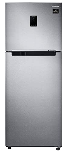 Image of Samsung 355L 2 Star Inverter Frost-Free Convertible 5 In 1 Curd Maestro Double Door Refrigerator Appliance (RT39C5C32SL /HL,Ez Clean Steel(Silver))