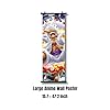 Large One Piece Anime Wall Scroll Poster, Design, Cloth Fabric, 15.7" W x 47.2" L, Vertical Hanging Art for Room Decor (Luffy) - Image 2