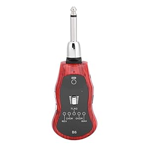 Mini Gitarren Verst?rker, Tragbare Wieder Aufladbare Drahtlose Gitarre Synthetisieren Effektor mit Bluetooth, 5 Tonmodi, 6.35MM Verbindungsst¨¹ck