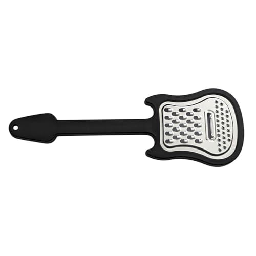 Rallador de queso de acero inoxidable forma guitarra miniatura 1