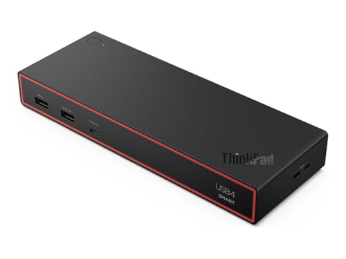 Lenovo ThinkPad Smart Dock 5500 organiza tu teletrabajo conectando monitores y periféricos