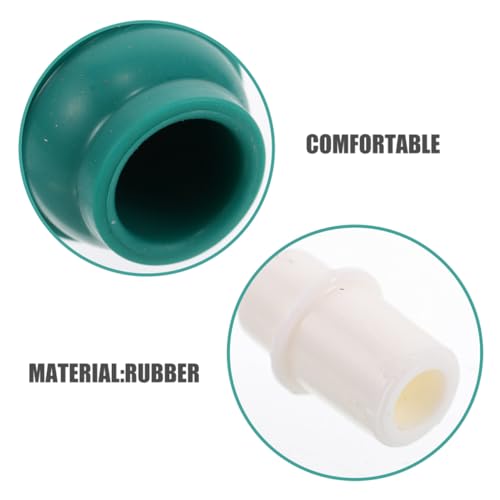 2Pcs tubos conectores de ventosas de goma blanca larga para áreas difíciles de alcanzar, accesorios para dispositivo de ventosas miniatura 3
