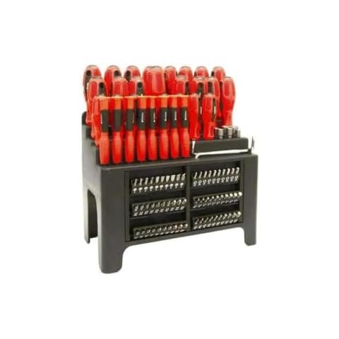 Rolson 28895 Comprehensive 100 pc Screwdriver Set Cover