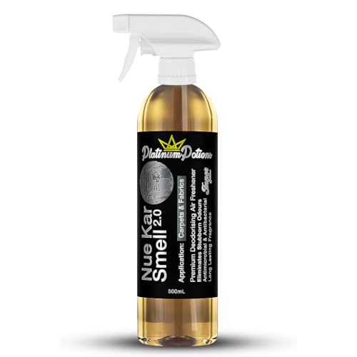 Image of Water-Based Car Air Freshener Spray | Luxury Automotive Deodorizer | Mold-Resistant Formula | Eliminates Odors and Refreshes Vehicle Interior | 17 fl oz | Nue Kar Smell 2.0