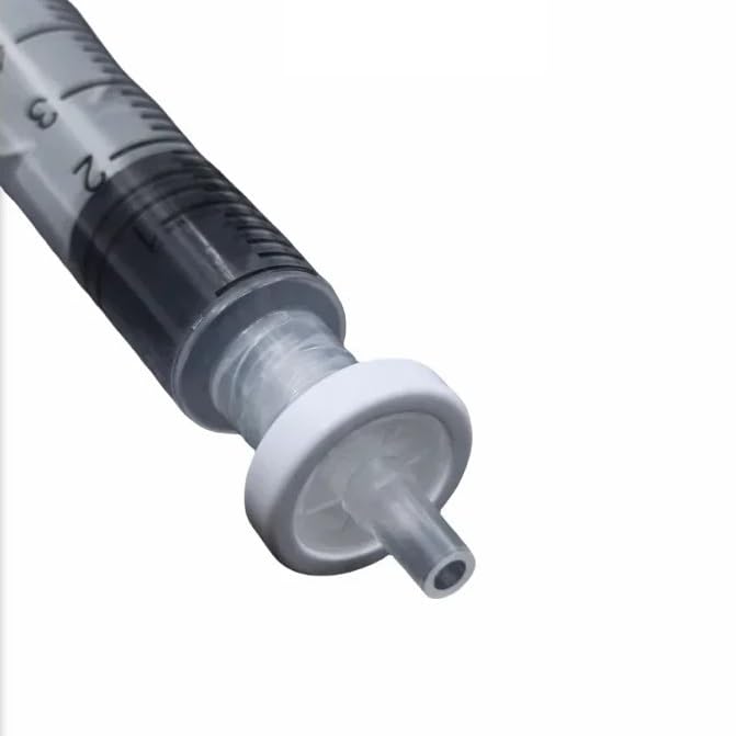 Hydrophobic PTFE Syringe Filter Ruhr Lock Diameter 13mm 0.22 0.45 0.8 1 1.2 3 5 10 Micron Needle Filtration Needle Filter 10/PK(1 Micron)