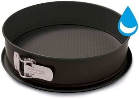 HQILRRA Springform 22cm Rund - Antihaft Backform Auslaufsicher