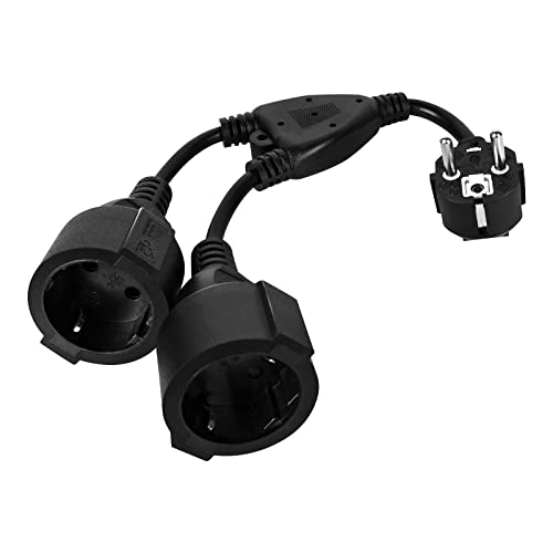 Cavo di Prolunga con Contatto di Protezione, Presa...