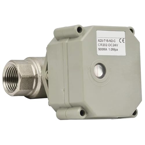 Vanne à boisseau sphérique électrique en acier inoxydable SS304 haute durabilité DN15