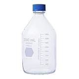 Kimble, GL-45 Media/Storage Bottle With Blue Polypropylene Cap, 1L (Case of 10)