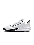 Nike Men's Precision VII Basketball Shoe, White/Black, 9