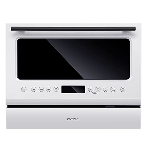 食洗機 5人用 COMFEE コンフィー WQP6-3602K 工事不要 Amazon | COMFEE' 食洗機 工事不要 5人用 大容量 UV除菌 自動