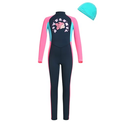 Image of ODIZLI Kids Girls' Rash Guard Sets Islamic Hijab Swimwear Muslim Modest Long Sleeves Shorts Pants Beachwear Hoodie Hat 2 PCS