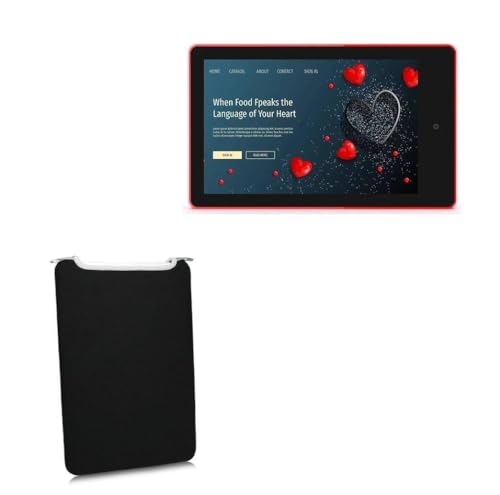 BoxWave Case Compatible with Geekland GK-PL3566MR (10.1 in) - SlipSuit, Soft Slim Neoprene Pouch Protective Case Cover - Jet Black