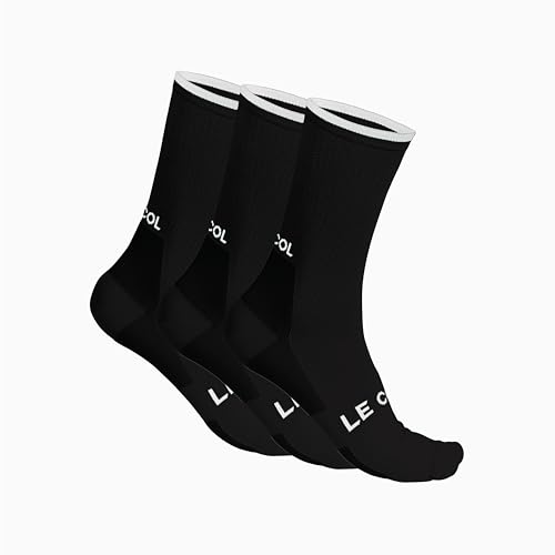 3 Pack Cycling Socks | Compressive Fit, Reinforced Seams, Sweat-Wicking