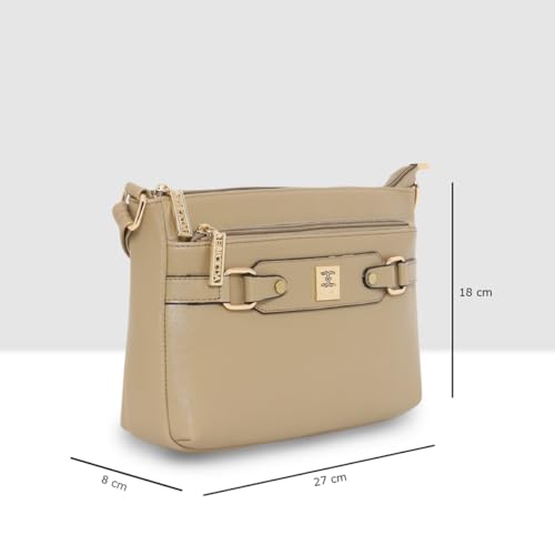 Image of ESBEDA Classic Structured Buckle Sling For Women | Ladies Purse | Slings For Casual Carry | Stylish Sling Bag | Gift Bag For Women