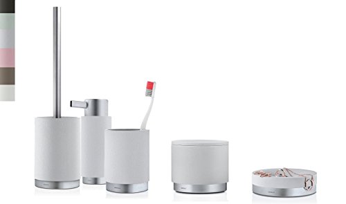 Preisvergleich Produktbild blomus ARA WC-Bürste + Stoffbeutel (WC-Bürste, Moon-Grey)