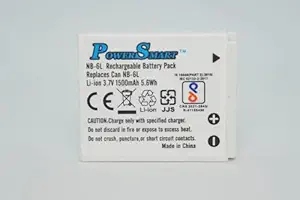 Power Smart NB-6L Rechargeable Battery Pack Compatible with Canon Digital IXUS 85IS,95IS,105,200IS,210,300HS,310HS SD770 is,SD1300S is,SD890 is,SD3500 is,SD4000IS,SD1200IS Canon Camera Battery