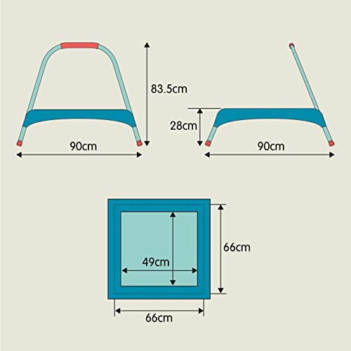 31NCsitgYWL TP Toys Trampoline | Early Fun Toddler Trampoline | Suitable from 12 months | Indoor and Outdoor | First Trampoline… - Image 6