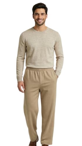 Image of DA BLUE Premium Textured Baggy Jogger for Men | Relaxed Fit Casual Track Pants | Soft Stretch Lounge Wear Bottom