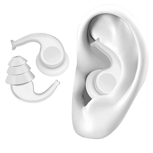 1 Paio Tappi Orecchie in Morbida Silicone Tappi