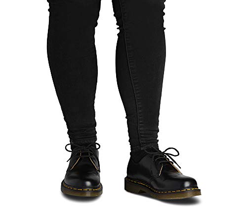 Image of Dr. Martens Men's 1461 3 Eye Gibson Lace Up Oxfords, Black, 12 M UK