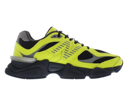 Image of New Balance 9060 Mens Shoes Size 8, Color: Yellow /Silver Grey /Solar Yellow