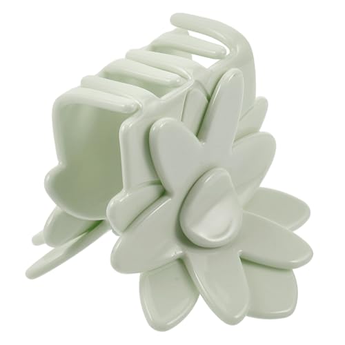 WRITWAA Pinzas De Color Horquilla Clips De Garra De Cabello Concha Pinzas De Pelo Retro Mujer No Clip Para Atrapar El Cabello Mini Pinzas Para El Pelo Ácido Acético Light Green
