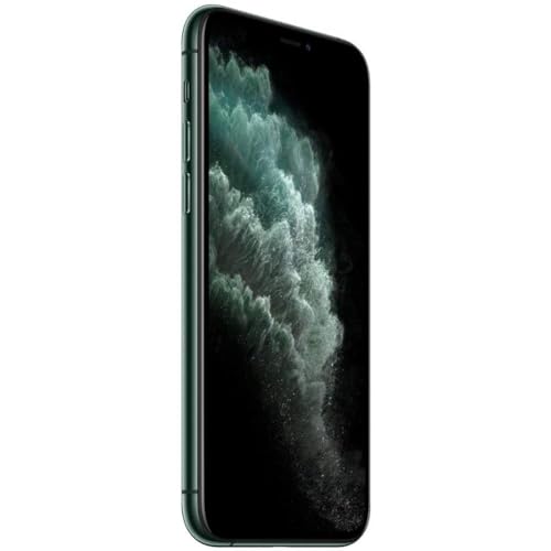 Image of Apple iPhone 11 Pro, US Version, 256GB, Midnight Green - Verizon (Renewed)