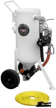 Abrasive Blast Pot/Sandblasting Machine Base Package, Portable, 1.5 Cu Ft (43 Liters)