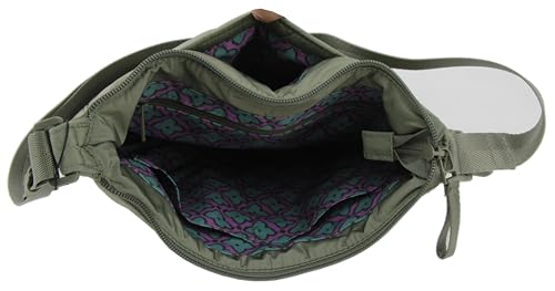 Vera Bradley Ultralight Trio Zip Hipster Crossbody, Deep Lichen Green4