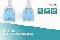 DIGITUS LAN Kabel Cat 5e – 20 m – U/UTP Ungeschirmt – Grau – Ansicht 4