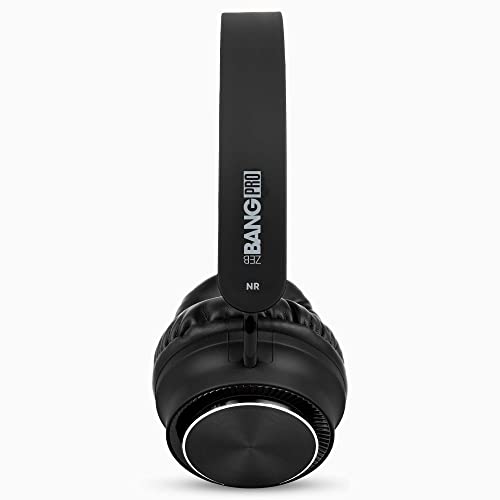 ZEBRONICS-Zeb-Bang-Pro-Bluetooth-Wireless-On-Ear-Headphones-with-Mic-V50-30H-Backup-Foldable-Call-Function-Voice-Assistant-Built-in-Rechargeable-Battery-Type-C-40Mm-Driver-and-Aux-Black