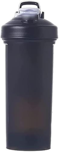 プロテインシェイカー シェーカーボトル 1000Ml 大容量 目盛り付き Bpaフリー プ 耐熱 食洗機対応 漏れ防止 匂い防止 持ち運び便利 男女兼用 おしゃれ トレーニング、フィットネス、運動、ジム、アアウトドア、家庭、オフィス、寮に適用キャリア（Amazon）
