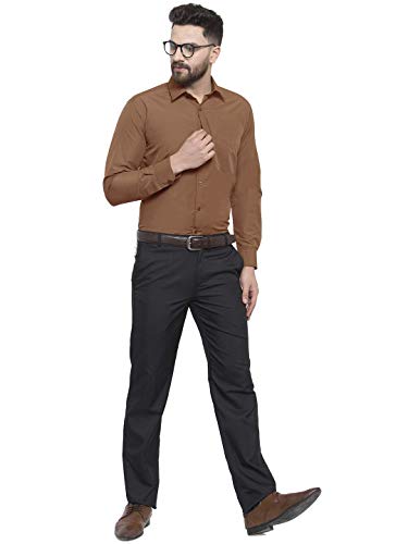 Image of English Navy Men's Slim Fit Formal Shirt