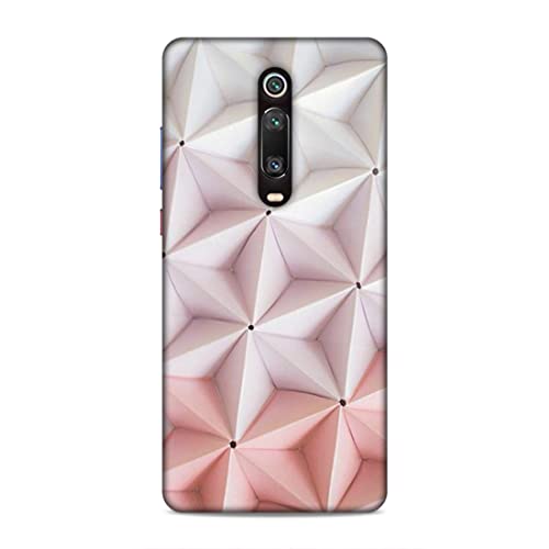 Image of Printed Mobile Back Hard Case Cover for Xiaomi Redmi K20 / K20 Pro | Pink Stars, Multi Stars Black dot -2180