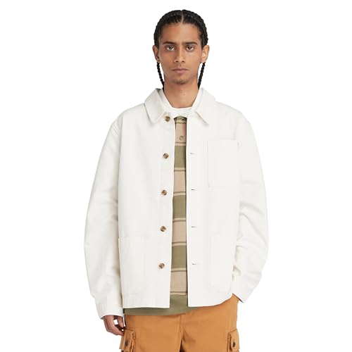 Timberland Men's Washed Canvas Chore Jacket