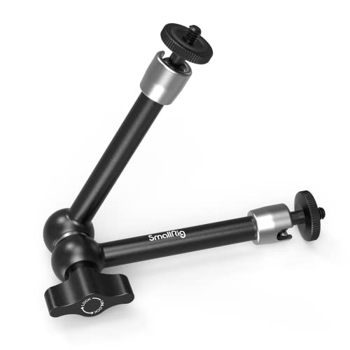 SMALLRIG Brazo Magico 9,8 Pulgada, Magic Arm con 1/4' Tornillo para Monitor EVF y Lámpara LED - 2066