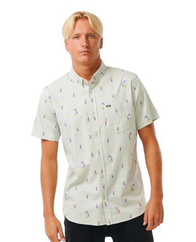 Rip Curl Hula Breach Short Sleeve Woven Button Down Shirt