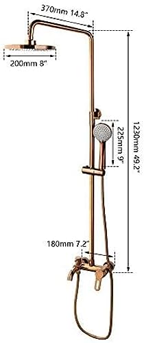 Robinet de douche à pulvérisation et douchette pour un bain relaxant