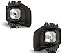 AUTOFREE Fog Lights for 2011-2016 Ford F-250/ F-350/ F-450/ F-550(SUPER DUTY) with Bulbs H10 12V 42W OE Fog Lamps Replacement Wiring Kit & Switch Included- 1 Pair(Clear Lens)