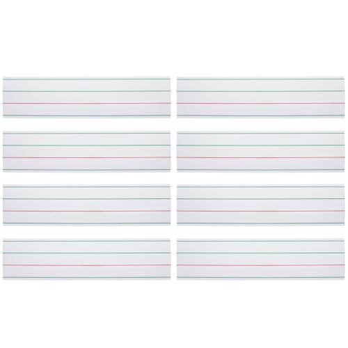 Kisangel 8個セット 磁気ネームプレート タグ 書き込み可能 マグネット式 名札 ラベル 教室 オフィス用 多用途 繰り返し使用可能 30x7.5cm