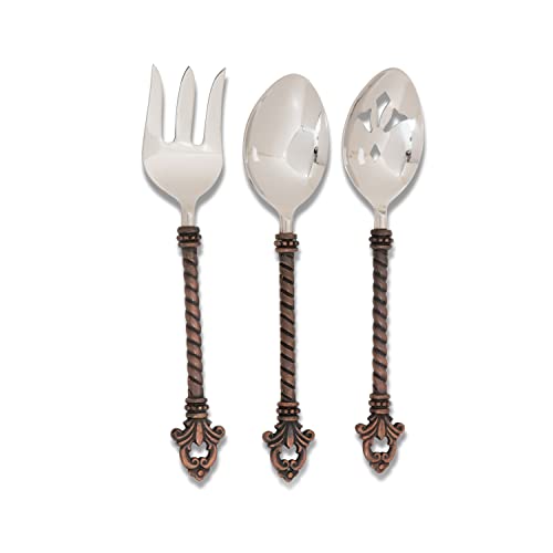 Fleur de Lis Hostess Serving Set, Set of 3