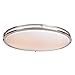 Solero Oval LED Flush Mount - Bronze Finish - Acrylic Lens Diffuser