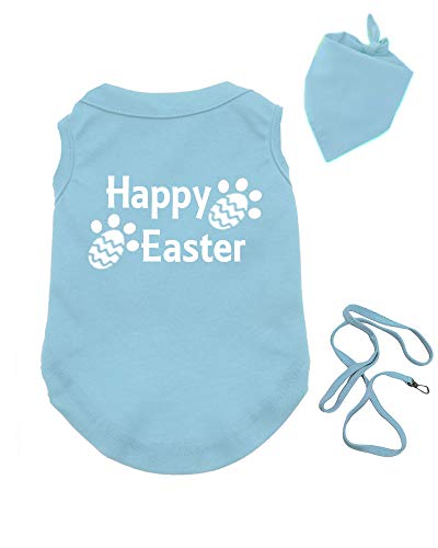 Easter Dog Outfit- Happy Easter, Sky, L