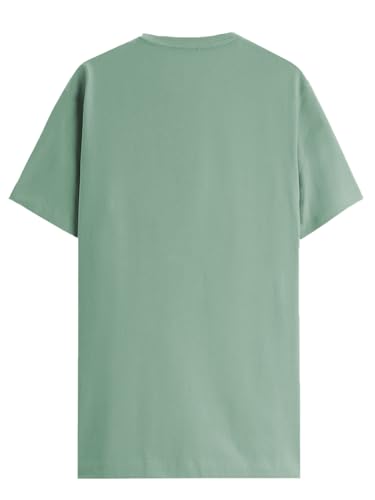 Image of ADRO Men's Graphic Printed 100% Cotton T-Shirt - Regular Fit, Printed T-Shirts for Men