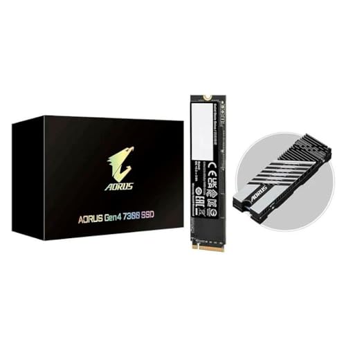 Image of Gigabyte Aorus 1TB M.2 Solid State Drive Gen4 7300 (PCIe Gen 4.0 x4 /NVMe 1.4)