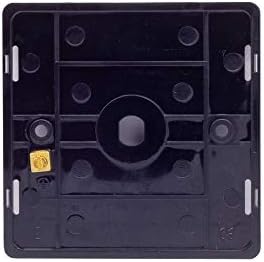 Lieber Brushed Copper Single Blank Plates - Black Insert Screwless