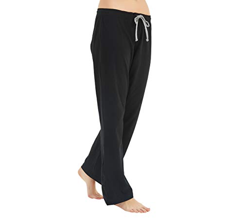 Image of U2SKIIN 2 Pack Pajama Pants for Women Soft, Cotton Comfortable Womens Lounge Lightweight Sleep Pj Bottoms