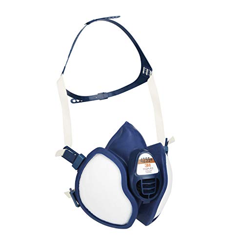 Combinaison de sécurité en polypropylène et masque de protection 3M - 4